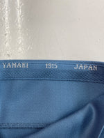 ビューティフルピープル beautiful people worsted gabardine wide straight pants ワイド スラックス パンツ ジップフライ ズボン 青 無地 1425105005 スラックス ブルー サイズ 40 104MB-139