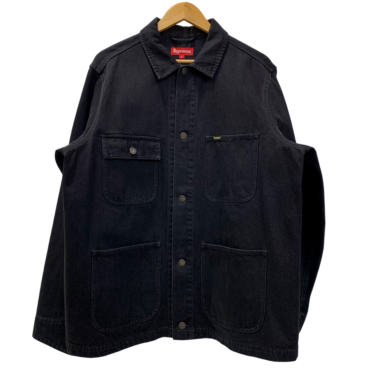 シュプリーム SUPREME 18SS NY Tapestry Denim Chore Coat デニム