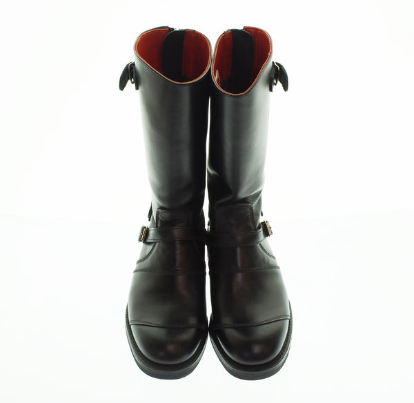 ルイスレザー Lewis Leathers WESTWAY MORTORCYCLE BOOTS(ウエストウェイモーターサイクルブーツ ENGLAND LLW10C メンズ靴 ブーツ エンジニア ブラック 7 103S-1001