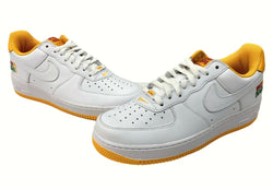 ナイキ NIKE 23年製 AIR FORCE 1 LOW RETRO QS WEST INDIES 2 エアフォース ロー ウェスト インディーズ 復刻 白 黄色 DX1156-101 メンズ靴 スニーカー ホワイト 27.5cm 104-shoes452