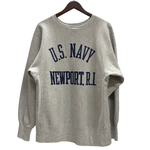 【曜日割引対象外】 チャンピオン Champion 90's US.NAVY REVERSE WEAVE USA製 スウェット グレー Lサイズ 201MT-4600 VB