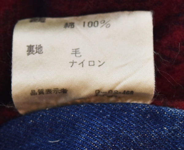 ラルフローレン RalphLauren 80年代 80s ハンティングジャケットデニムカバーオール 青 PMJ-CJRRL-YA-0706 ジャケット ブルー Lサイズ 103MT-1858