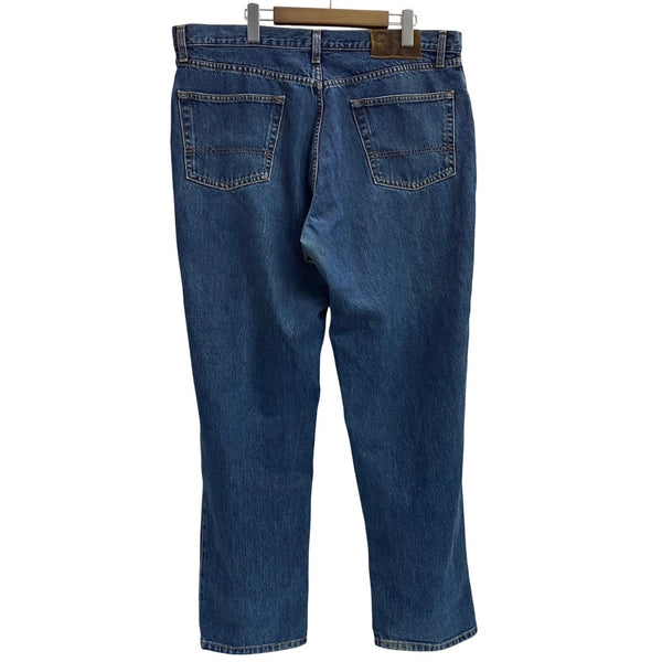 【曜日割引対象外】 ダブルアールエル RRL テーパード デニムパンツ USA製 R004 デニム ブルー 38/31サイズ 201MB-980 VB