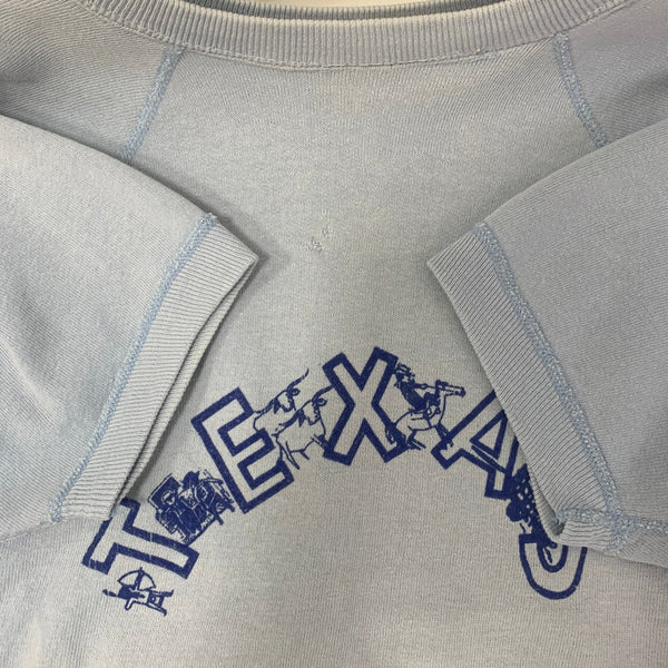 【曜日割引対象外】 ヴィンテージ vintage 60's~ テキサス TEXAS 半袖スウェット ブルー 201MT-3538 VB