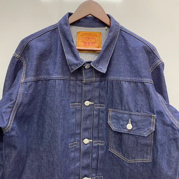 【曜日割引対象外】 リーバイス Levi's LVC 1936 506XXE T-BACK 日本製 赤耳 濃紺 70506-0028 ジャケット ブルー 46サイズ 201MT-4857 VB