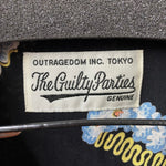 ワコマリア WACKO MARIA 18SS アロハシャツ JAMAICA FLOWERS 半袖シャツ ブラック Mサイズ 201MT-3350