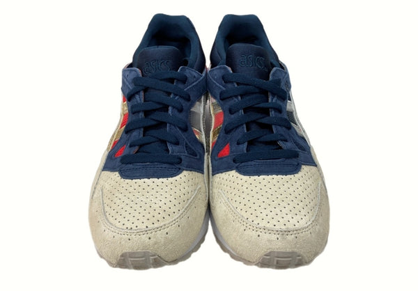 アシックス asics 23年製 × Concepts コンセプツ Gel-Lyte 5 Libertea ゲル ライト リバティー ローカット シューズ 白 赤 紺 1201A943-100 メンズ靴 スニーカー マルチカラー 27.5cm 104-shoes505