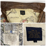 【曜日割引対象外】 アヴィレックス AVIREX G-1 レザー フライトジャケット トップガン ライダース レザージャケット ジャケット ブラウン Lサイズ 201MT-4568 VB