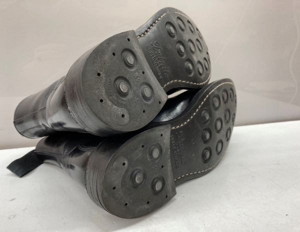 トリッカーズ Trickers LEATHER BOOTS レザー ブーツ ストレートチップ レースアップ Dainiteソール 革靴 シューズ 黒 メンズ靴 ブーツ カントリー ブラック 104S-752