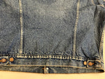 リーバイス Levi's 80’s～90's 80~90年代 ボタン裏527刻印  デニムジャケット Gジャン ブランケット付き MADE IN USA アメリカ製 VINTAGE ヴィンテージ 70506-0316 46 ジャケット ブルー Lサイズ 101MT-4762