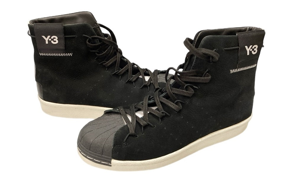 ワイスリー Y-3 adidas Super High Black White アディダス ハイカット 黒 CG6233 メンズ靴 スニーカー  ブラック 26.5cm 101-shoes1613 | 古着通販のドンドンサガール