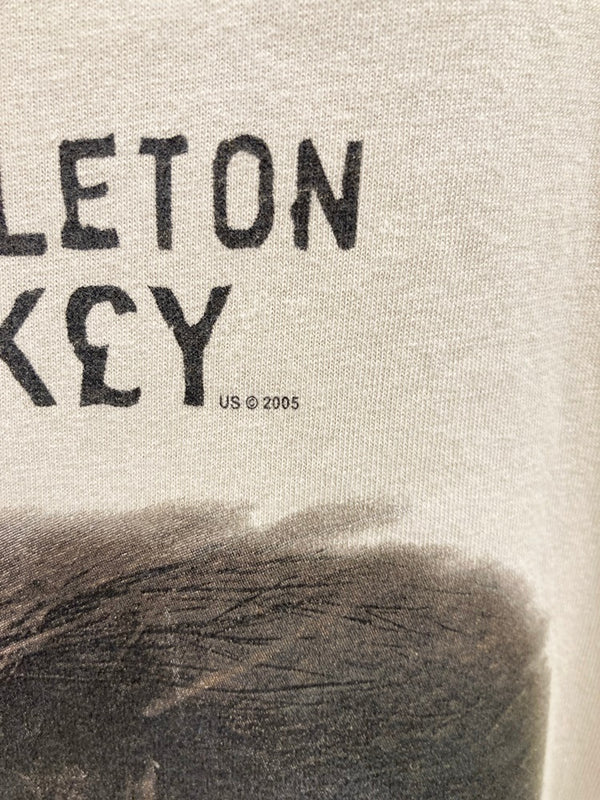 US US古着 2005 00s The Skeleton Key MOVIE TEE スケルトンキー ムービーTシャツ 映画 ホラーT  XL Tシャツ プリント ベージュ LLサイズ 101MT-2598
