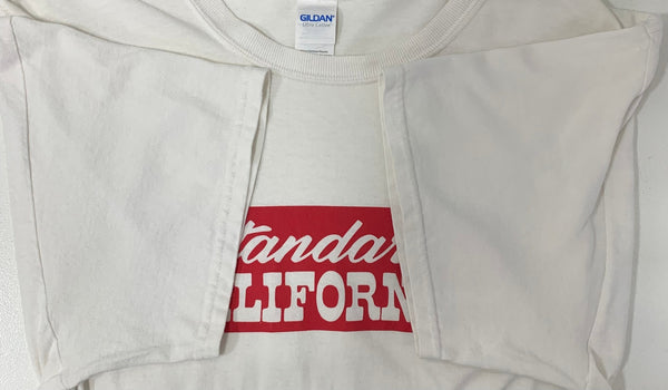 スタンダードカリフォルニア STANDARD CALIFORNIA ギルダンボディー Tシャツ ホワイト Lサイズ 201MT-4063