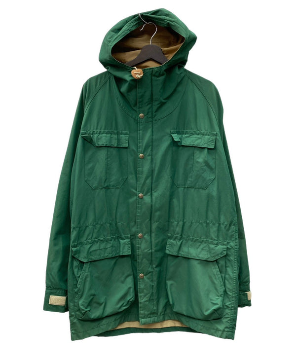 シエラデザイン SIERRA DESIGNS 80s 80年代 60/40クロス ロクヨンクロス マウンテンパーカー 8本木タグ USA製 緑 ジャケット 無地 グリーン Lサイズ 104MT-1791