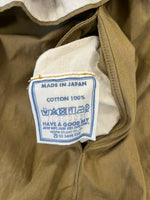 フォーティーファイブアール 45R 45RPM 日本製 袖フリル コットンワンピース ワンピース カーキ 101LT-212