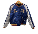 テーラー東洋 TAILOR TOYO 東洋エンタープライズ ALASKA 別珍 アラスカ スカジャン スーベニアジャケット 犬ぞり トナカイ ベロア リバーシブル TT10496 ジャケット ブラック Mサイズ 101MT-5113