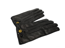 ブラックフリースバイブルックスブラザーズ BLACKFLEECE by BROOKS BROTHERS レザー カシミア グローブ 手袋・アームウォーマー メンズ手袋 ブラック 601goods-22