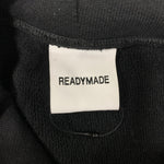 レディメイド READY MADES ロゴプリント ロングスリーブ フーディー パーカ ブラック Sサイズ 201MT-4462
