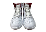 ナイキ NIKE 23年製 AIR JORDAN 1 HIGH 85 METALLIC BURGUNDY エア ジョーダン ハイ メタリック バーガンディ AJ1 シューズ 白 赤 BQ4422-161 メンズ靴 スニーカー ホワイト 27.5cm 104S-999