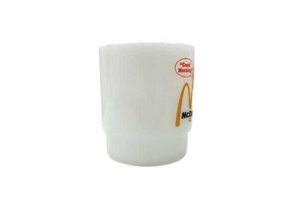 ファイアーキング Fire-King 60s 70s Good Morning Mug グッド モーニング マグ マクドナルド USA製 耐熱 マグカップ 白 その他 総柄 ホワイト 104Z-17