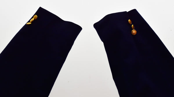 バリー BALLY 紺ブレ ダブル テーラードジャケット ブレザー 金ボタン ジャケット ネイビー 103MT-3466