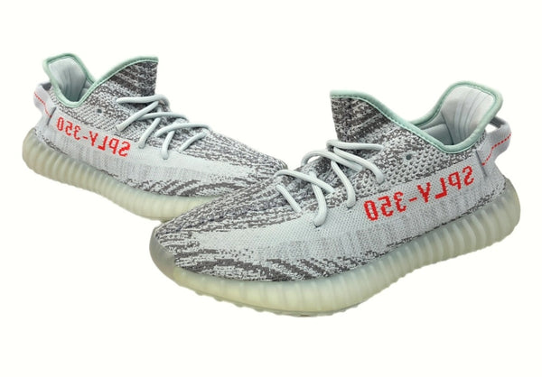 アディダス adidas 17年製 YEEZY BOOST 350 V2 BLUE TINT イージー ブースト ブルー ティント KANYE WEST カニエ ウエスト B37571 メンズ靴 スニーカー グレー 27cm 104-shoes480