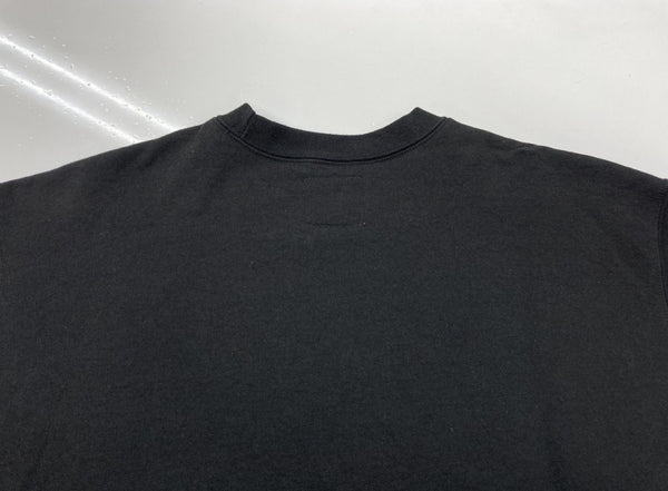 シュプリーム SUPREME × yohji yamamoto ヨウジヤマモト crewneckクルーネック スウェット 黒 スウェット ロゴ ブラック Sサイズ 104MT-2204