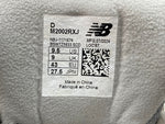 ニューバランス new balance 24年製  M2002 RXJ GORE-TEX N-ERGY エナジー N-durance ランニング ローカット シューズ 灰  M2002RXJ メンズ靴 スニーカー グレー 27.5cm 104S-969