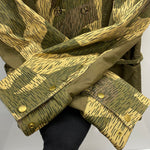 【曜日割引対象外】 キャピタル KAPITAL キャピタル レイン リングコート カモフラ ジャケット グリーン Lサイズ 201MT-4308 VB