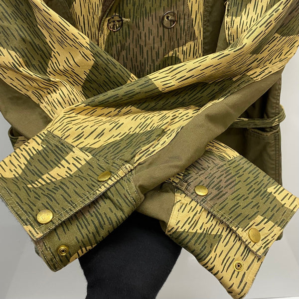 【曜日割引対象外】 キャピタル KAPITAL キャピタル レイン リングコート カモフラ ジャケット グリーン Lサイズ 201MT-4308 VB