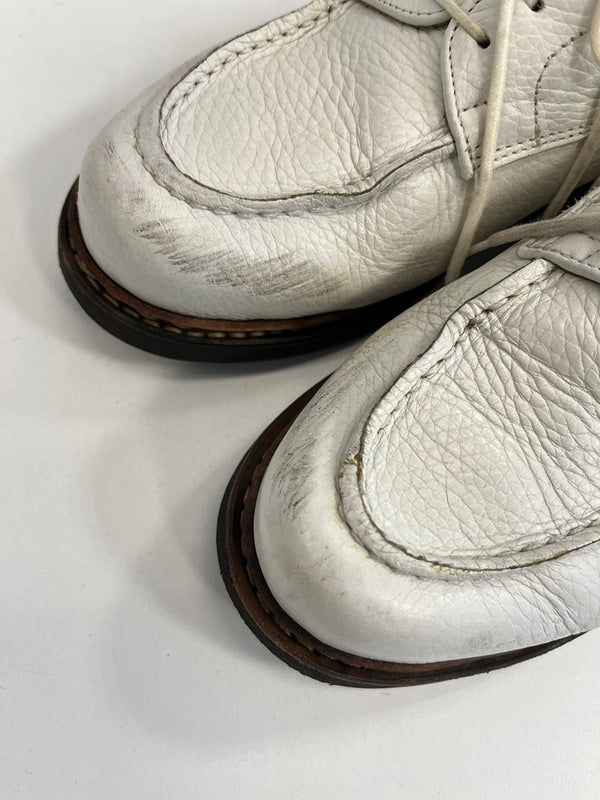 パラブーツ Paraboot CHAMBORD シャンボード レザーシューズ 白 43157 レディース靴 ローファー ホワイト 5 1/2Ｆ 101sh-2206