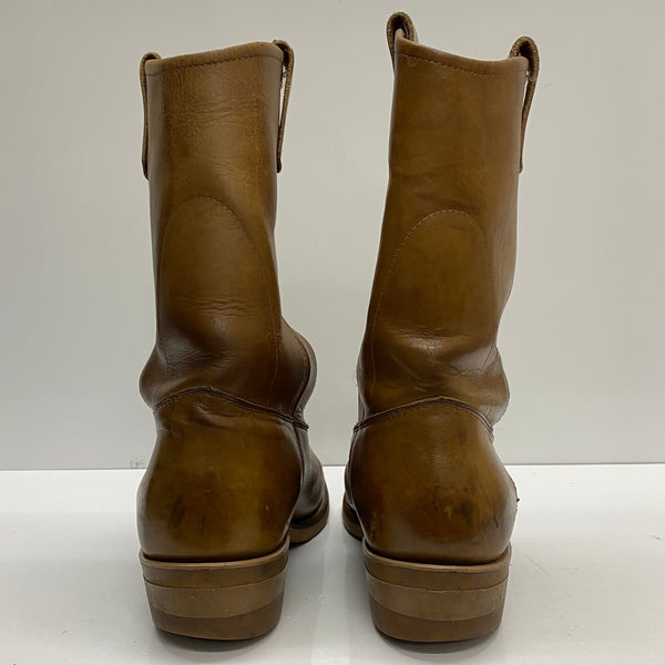 【曜日割引対象外】 チペワ CHIPPEWA ブーツ ウエスタンブーツ 26790 メンズ靴 ブーツ ペコスタイプ ブラウン 8 1/2Dサイズ 201-shoes1347 VB