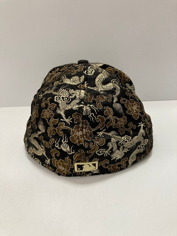 ニューエラ New Era ニューヨークヤンキース 和柄 ベースボールキャップ 刺繍 帽子 メンズ帽子 キャップ ブラック 101hat-95