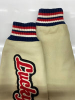 テッドマン TEDMAN STADIUM JACKET スタジアム ジャケット スタジャン バーシティ デビル 袖革 刺繍 アウター 紺 TDJ-15000 サイズ 44 ジャケット 総柄 ネイビー 104MT-1765