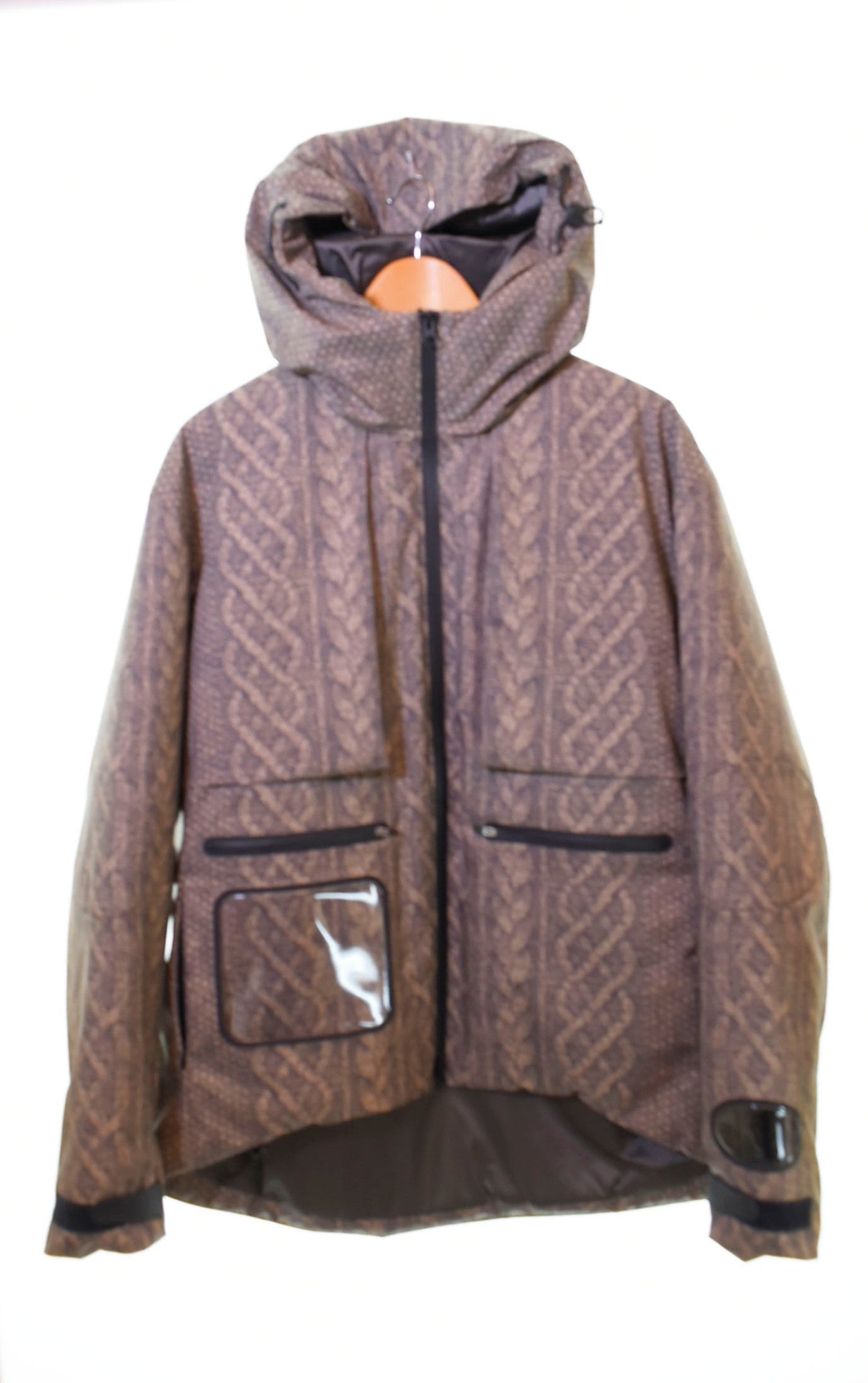 アンダーカバー UNDERCOVER 21AW 3レイヤー 転写フードブルゾン