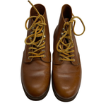 【曜日割引対象外】 レッドウィング RED WING プレーントゥラウンドトゥ USA製 メンズ靴 ブーツ ワーク ブラウン 25cmサイズ 201-shoes1459 VB