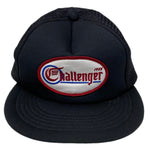 【中古】チャレンジャー CHALLENGER メッシュキャップ 帽子 メンズ帽子 ブラック フリーサイズ 201goods-555