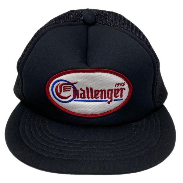 【中古】チャレンジャー CHALLENGER メッシュキャップ 帽子 メンズ帽子 ブラック フリーサイズ 201goods-555