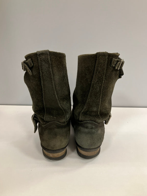 レッドウィング RED WING BEAMS別注 2003年製造 1stモデル ブラックラフアウトスエード エンジニアブーツ PT99 ストーブパイプ 8274 メンズ靴 ブーツ エンジニア ブラック 101sh-2218