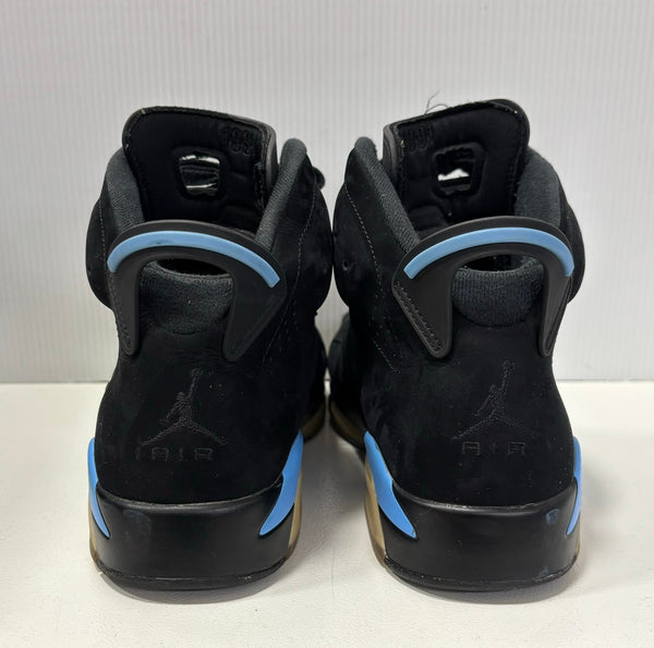 ナイキ NIKE エアジョーダン6 レトロ "UNC" AIR JORDAN 6 RETRO UNC 384664-006  メンズ靴 スニーカー ブラック 28.5サイズ 201-shoes979