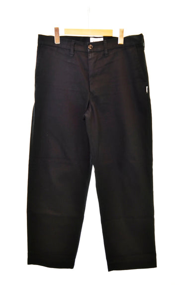 ダブルタップス WTAPS CREASE TROUSERS COPO TWILL クリース トラウザーズ ツイル パンツ 黒 221BRDT-PTM05 ボトムスその他 ブラック 3 103MB-179