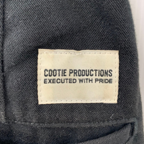 クーティープロダクションズ COOTIE PRODUCTIONS タックハーフパンツ ブラック ハーフパンツ ブラック Sサイズ 201MB-1162