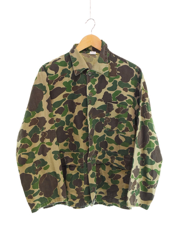 ヴィンテージ Vintage 70s RANGER ダックハンターカモ ハンティングジャケット 70's レンジャー 三角タグ ジャケット マルチカラー Mサイズ 103MT-3454