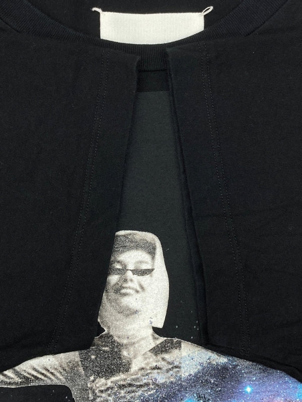 メゾンマルジェラ Maison Margiela Cosmos Made Oversize T-Shirt コスモス メイド オーバーサイズ Tシャツ ギャラクシー 半袖 黒 S29GC0224 S21058 Tシャツ プリント ブラック XSサイズ 104MT-1596