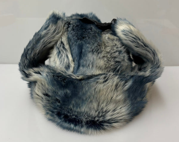 【中古】シュプリーム SUPREME 20AW Faux Fur Trooper 帽子 メンズ帽子 パイロットキャップ ブルー 201goods-523