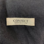 コンフェクト CONFECT リネン フルジップ ジャケット 02223-0059 ブラック Fサイズ 201MT-4062