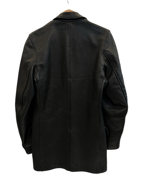 ショット SCHOTT レザー テーラードジャケット 黒 USA製 サイズ34 ジャケット ブラック 101MT-4981