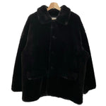クーティープロダクションズ COOTIE PRODUCTIONS フェイクファーカーコート Faux Fur Car Coat  ジャケット ブラック Lサイズ 201MT-4441