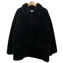 クーティープロダクションズ COOTIE PRODUCTIONS フェイクファーカーコート Faux Fur Car Coat  ジャケット ブラック Lサイズ 201MT-4441