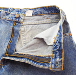 リーバイス Levi's 90s USA製 511工場 デニムパンツ 青 560-4891 デニム ブルー 34 103MB-378